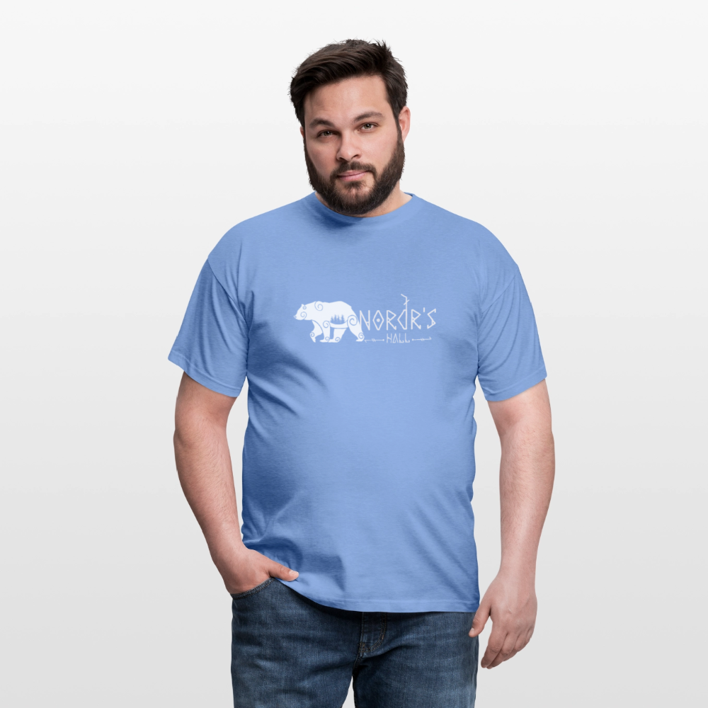 T-shirt Homme ours polaire - carolina blue