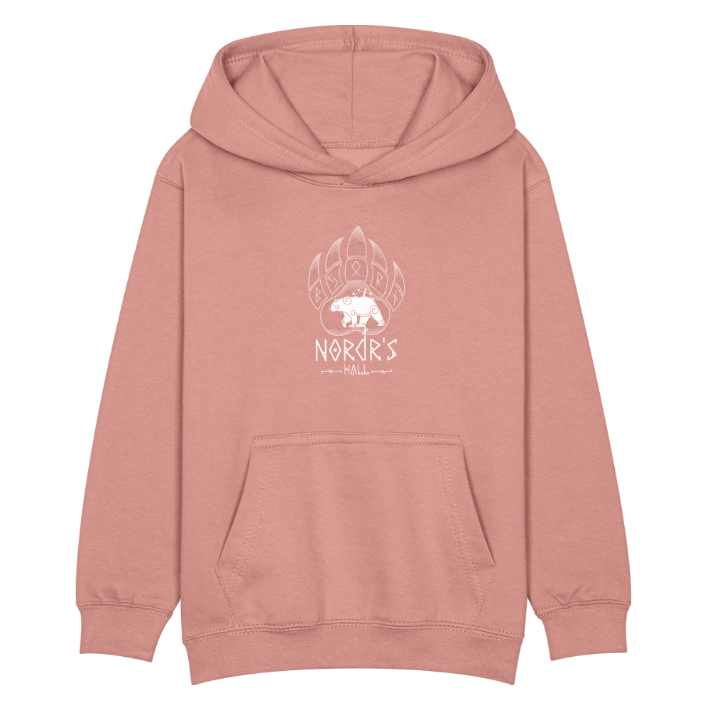 Sweat à capuche Enfant - rose poudré
