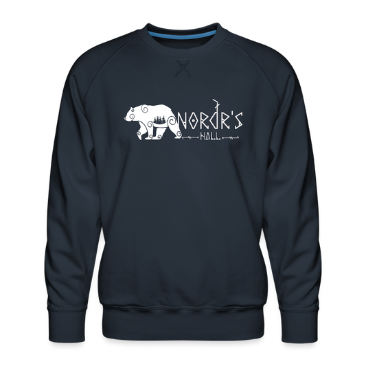 Sweat ras-du-cou Premium Homme - marine