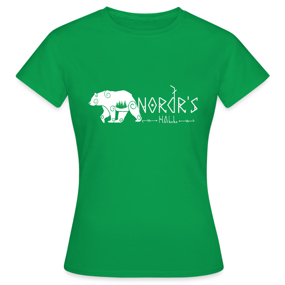 T-shirt Femme ours polaire - vert