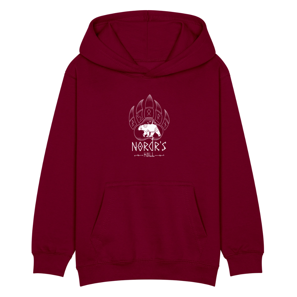 Sweat à capuche Enfant - bordeaux