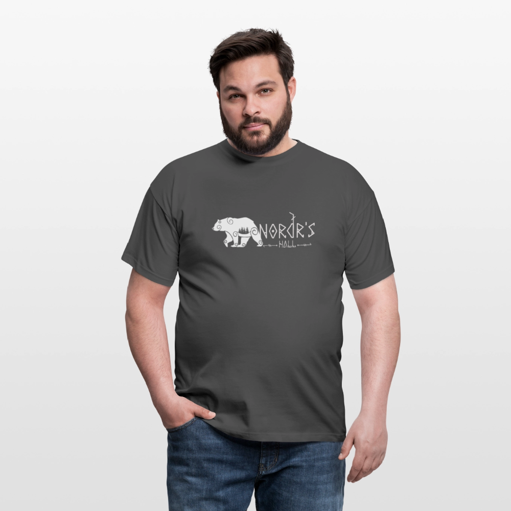 T-shirt Homme ours polaire - charbon