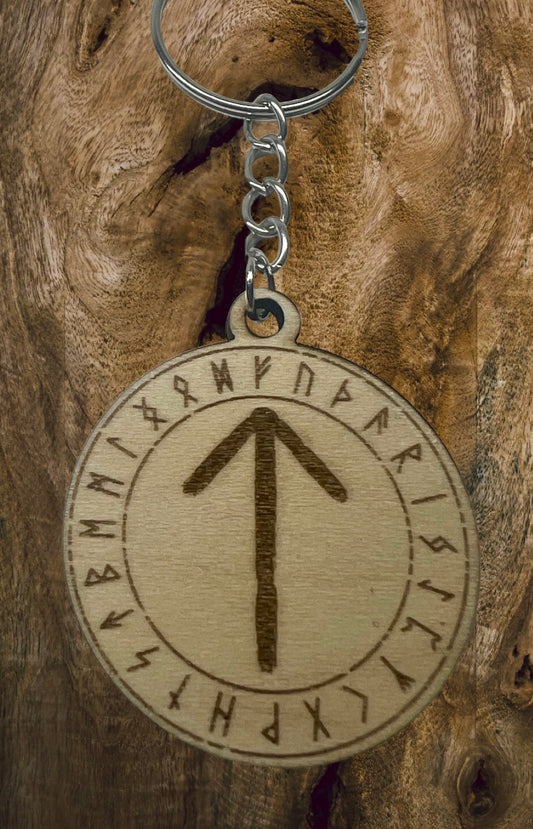 Porte-clé runique