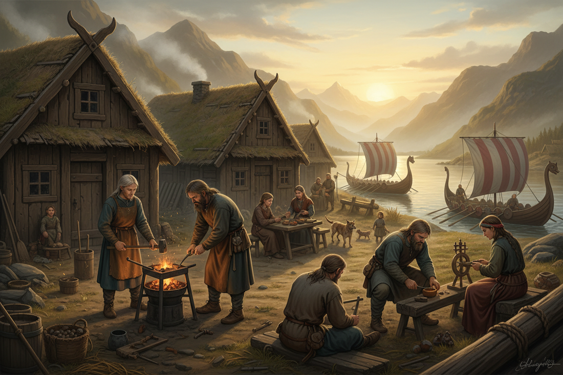 La Vie Quotidienne des Vikings : Culture et Traditions