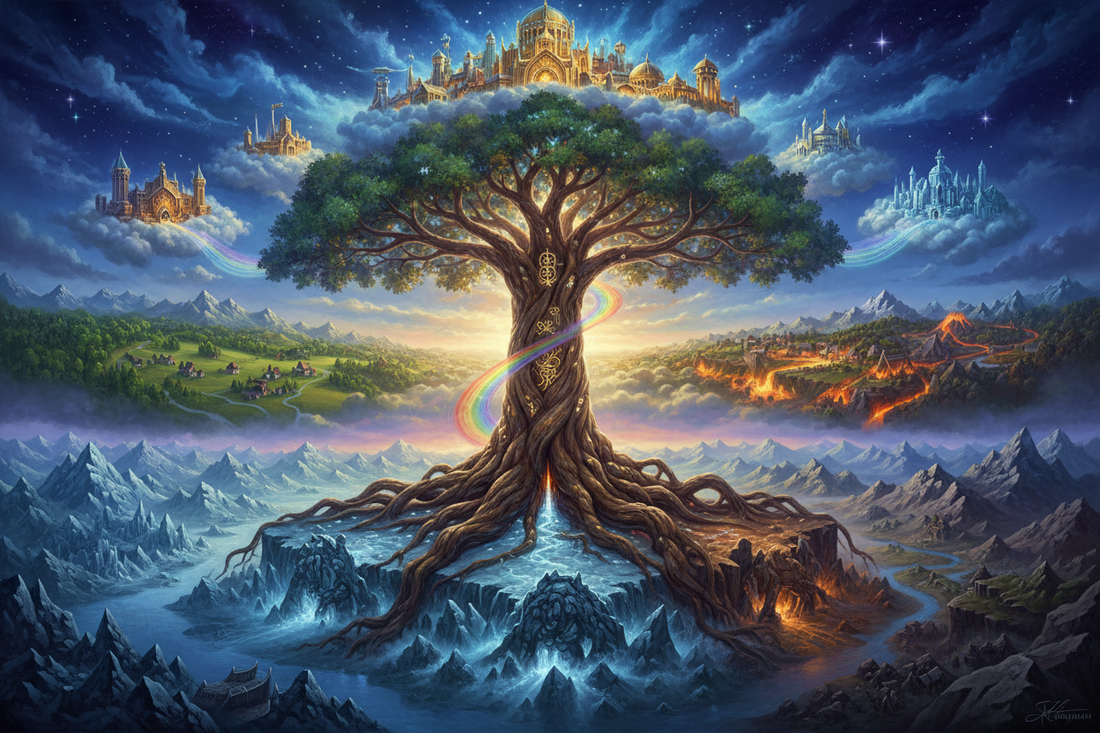 Yggdrasil : L'Arbre Monde de la Mythologie Nordique - Guide Complet