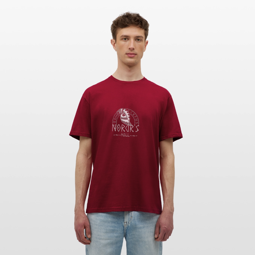 T-shirt Homme - rouge brique