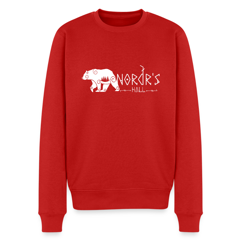 Sweat ras-du-cou Premium Homme - rouge