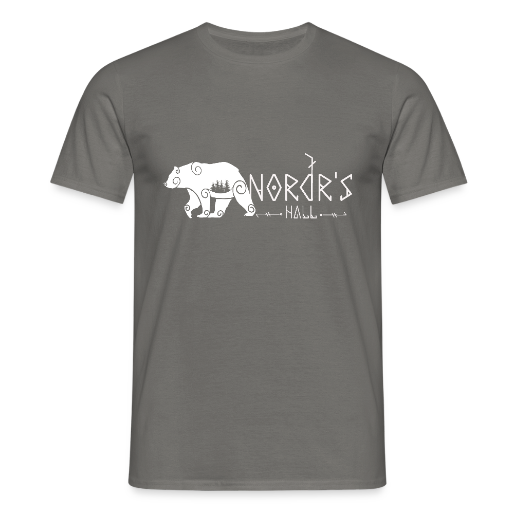 T-shirt Homme ours polaire - gris graphite