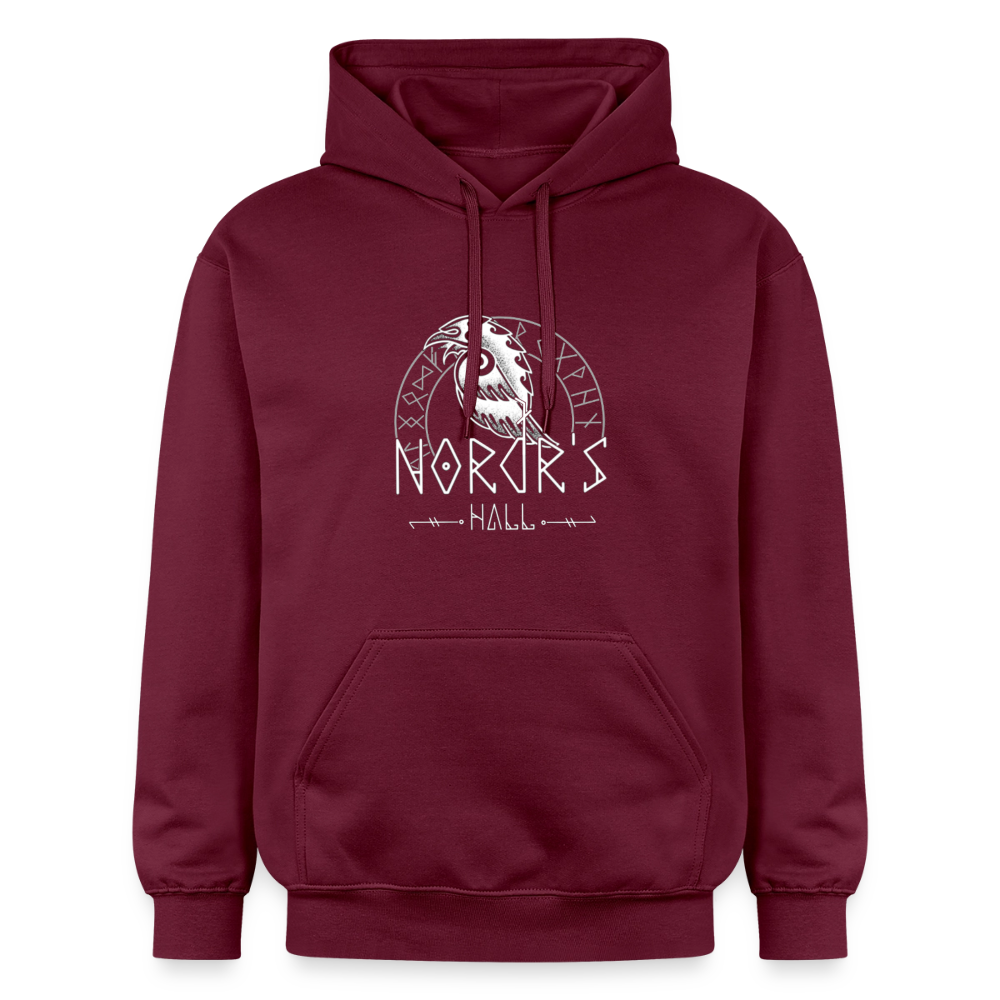 Sweat à capuche unisex - maroon