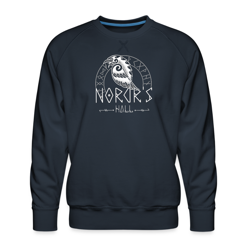 Sweat ras-du-cou Premium Homme - marine