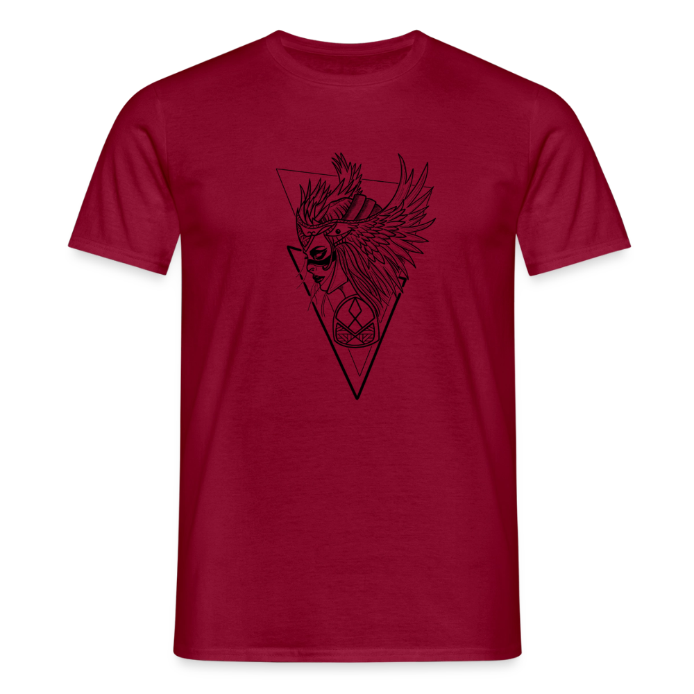 T-shirt Homme - rouge brique