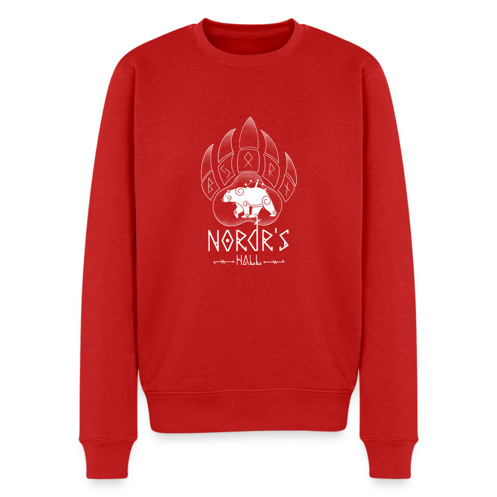 Sweat ras-du-cou Premium Homme - rouge