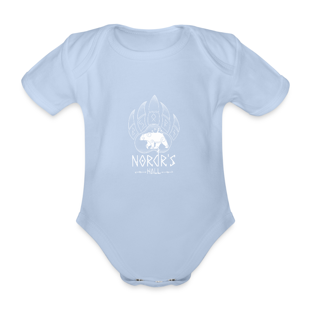 Body Bébé bio manches courtes - ciel