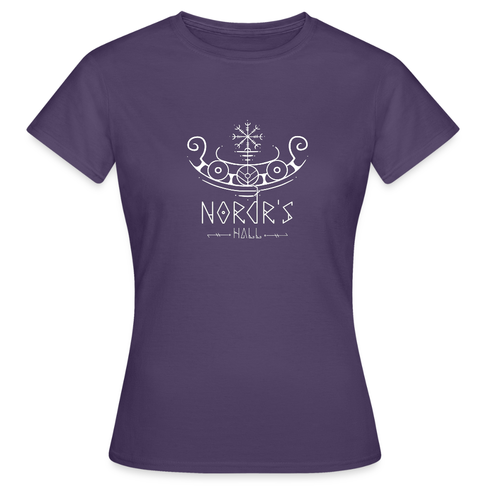 T-shirt Femme - violet foncé