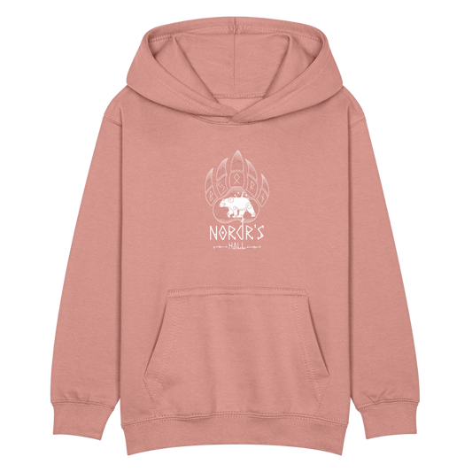 Sweat à capuche Enfant - rose poudré