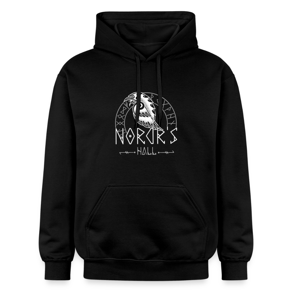 Sweat à capuche unisex - noir