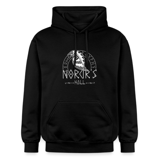 Sweat à capuche unisex - noir