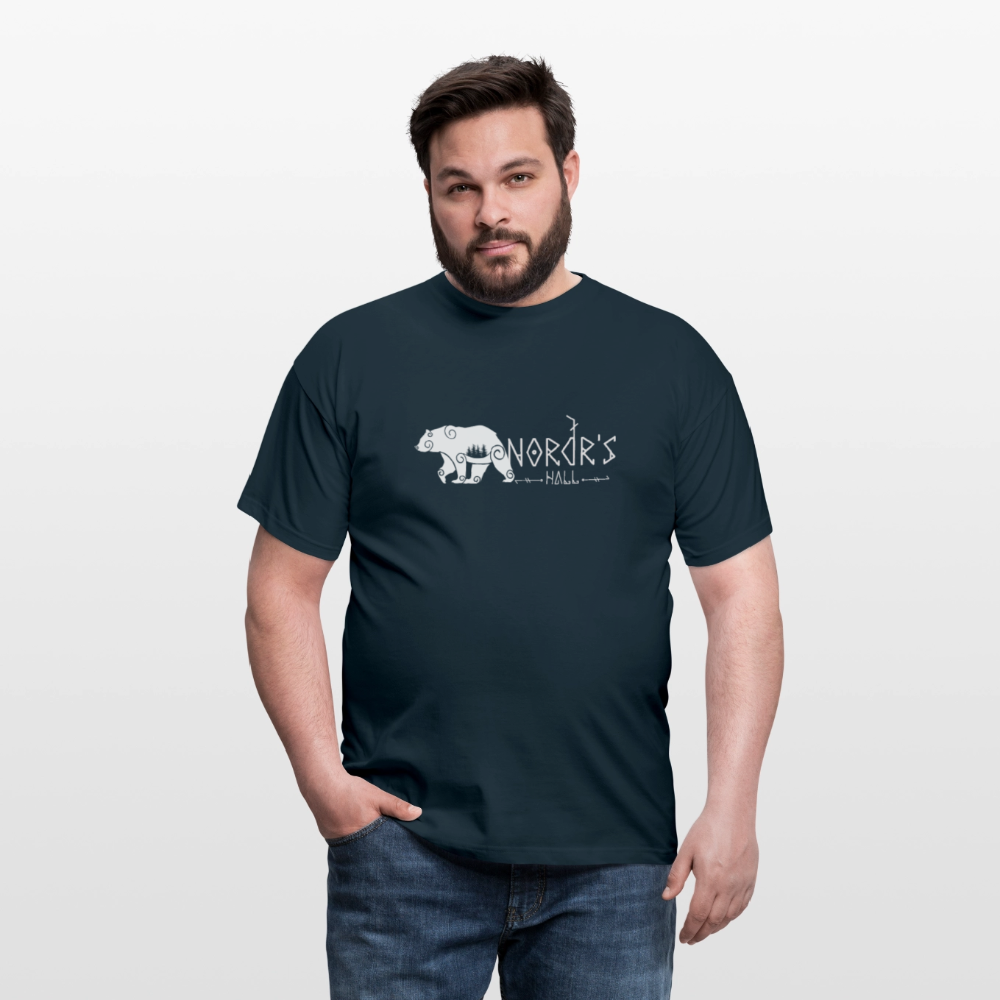 T-shirt Homme ours polaire - marine