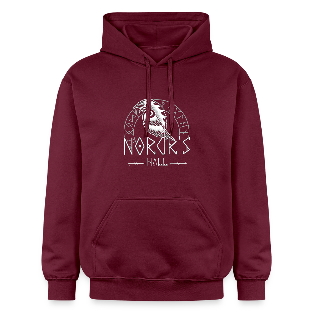 Sweat à capuche unisex - maroon