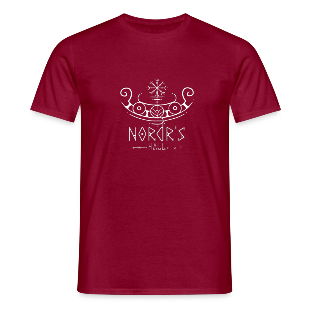 T-shirt Homme - rouge brique