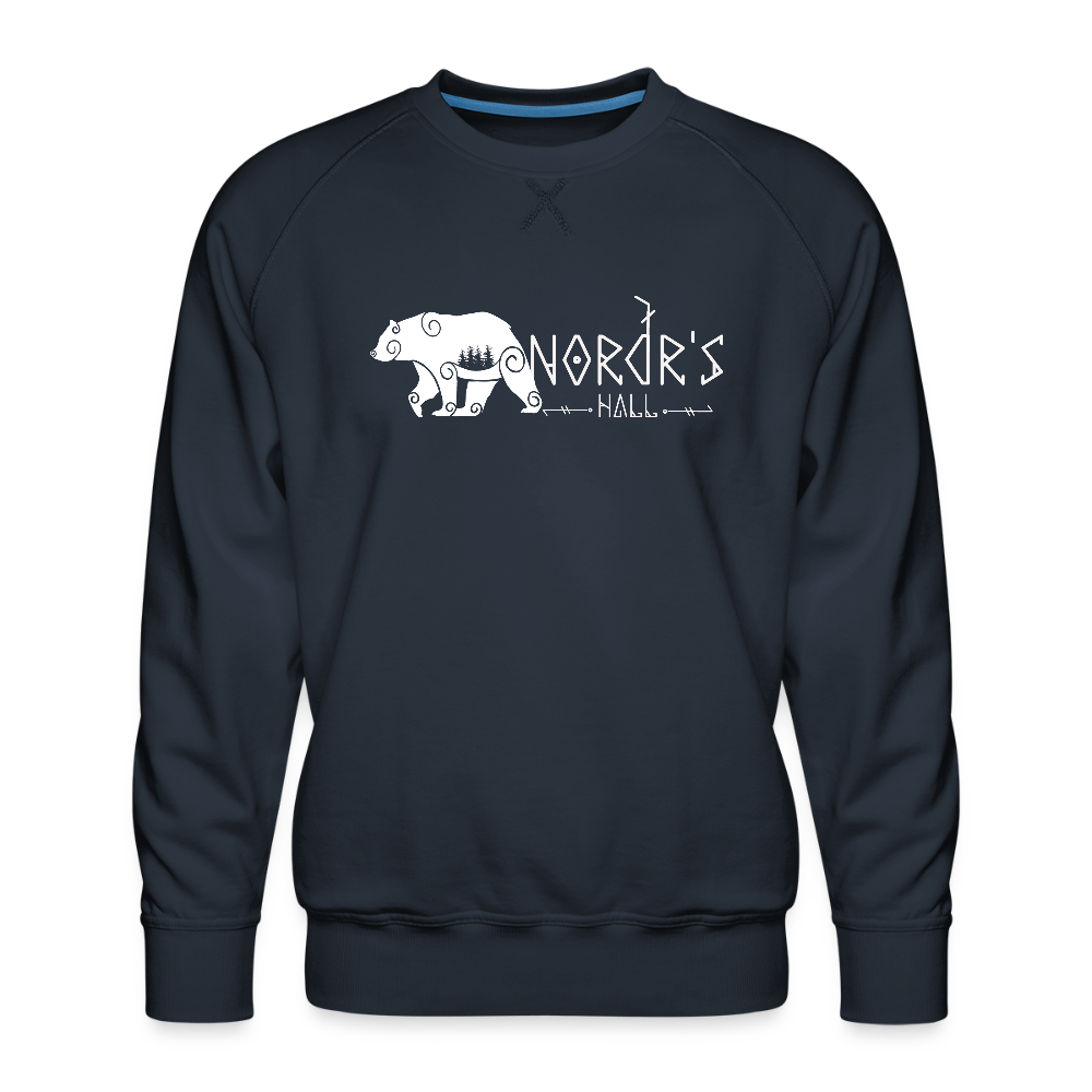 Sweat ras-du-cou Premium Homme - marine