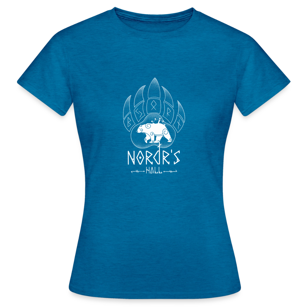 T-shirt FEMME - bleu saphir antique chiné