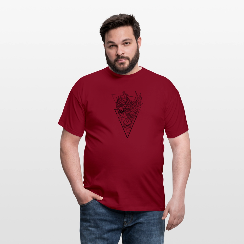 T-shirt Homme - rouge brique