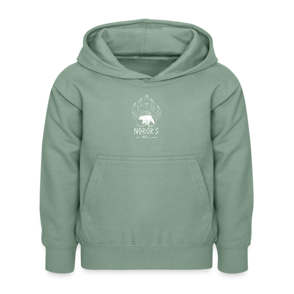 Sweat à capuche Enfant - vert-de-gris