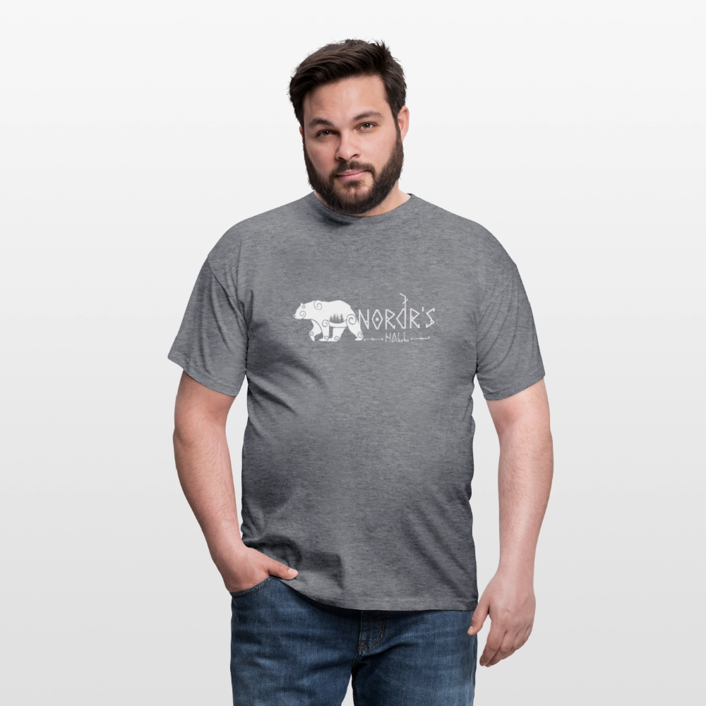T-shirt Homme ours polaire - graphite chiné