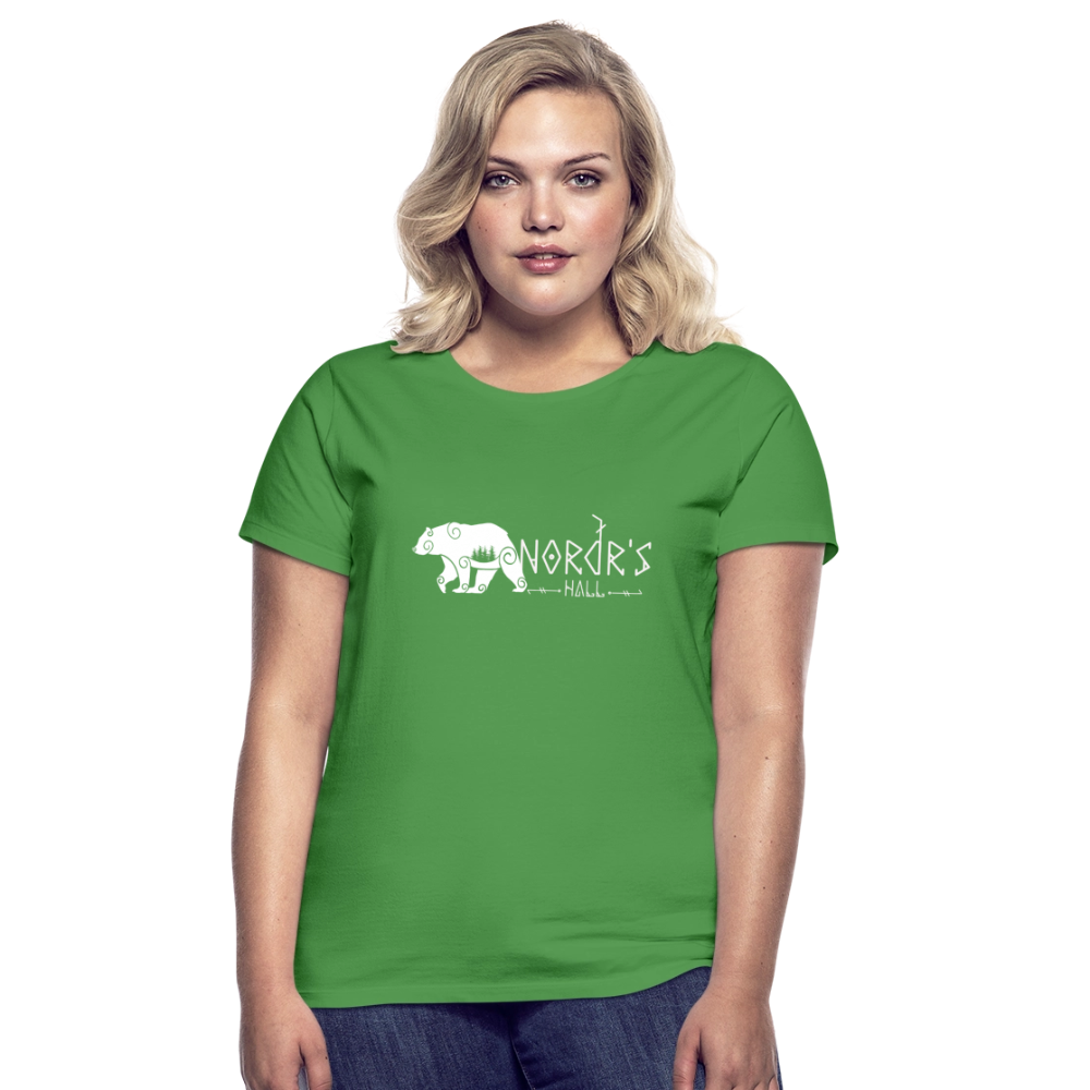 T-shirt Femme ours polaire - vert