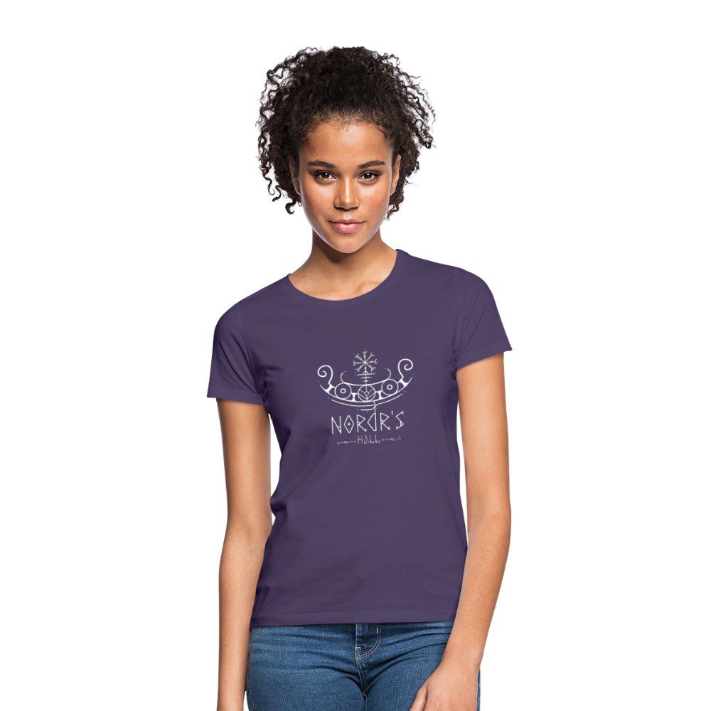 T-shirt Femme - violet foncé