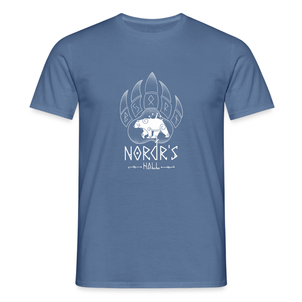 T-shirt Homme - bleu pigeon 