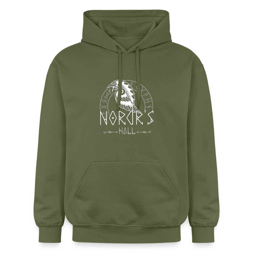 Sweat à capuche unisex - vert militaire