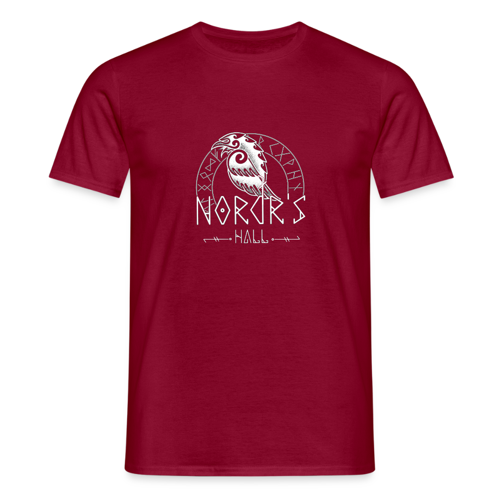 T-shirt Homme - rouge brique