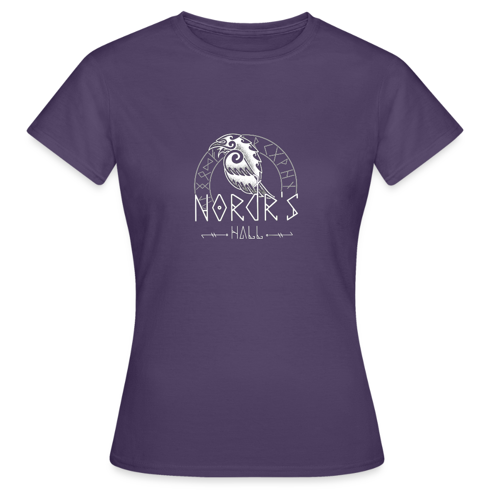 T-Shirt femme - violet foncé
