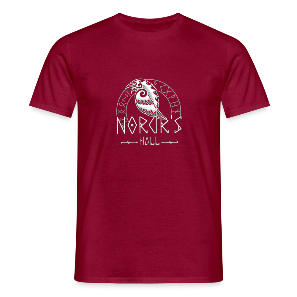 T-shirt Homme - rouge brique
