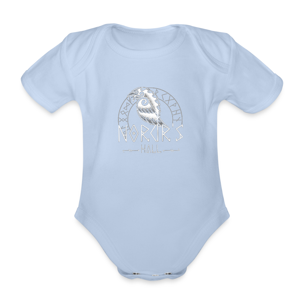 Body Bébé bio manches courtes - ciel