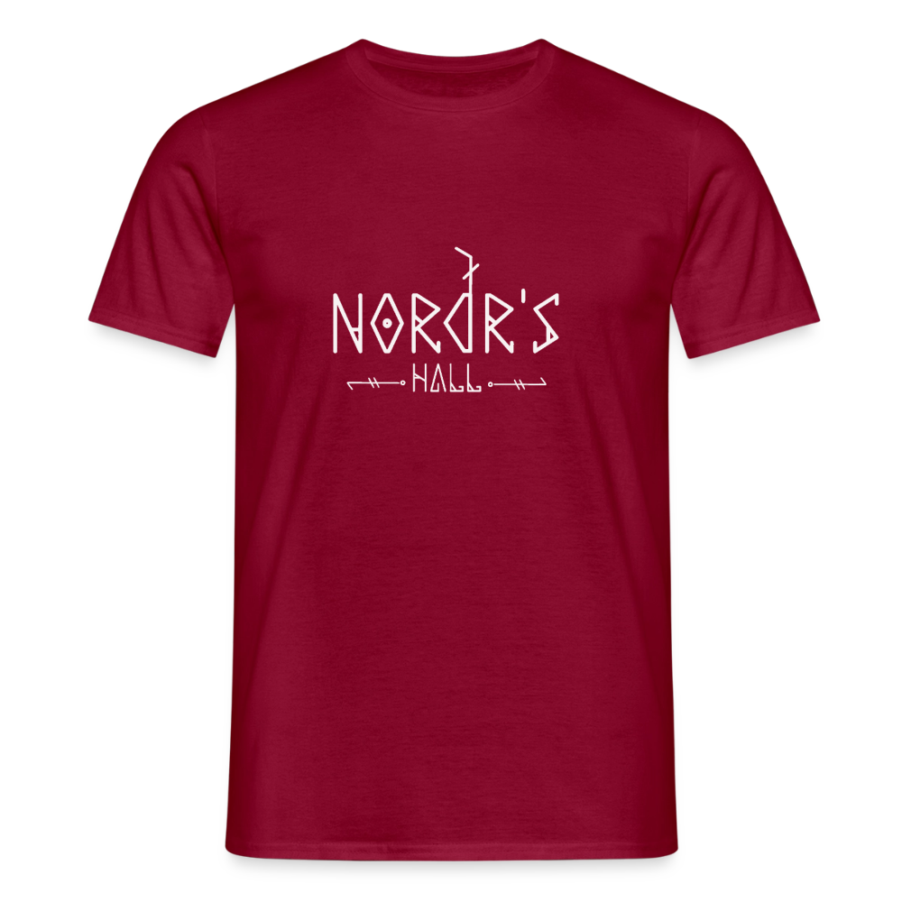 T-Shirt homme - rouge brique