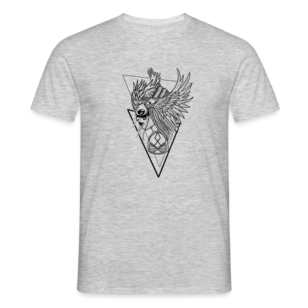 T-shirt Homme - gris chiné